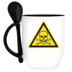 Кружка с ложкой