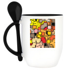 Кружка с ложкой