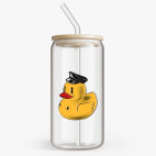 Банка с бамбуковой крышкой