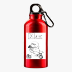 Металлическая бутылка 400 мл UV-DTF