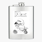 Фляжка стальная