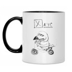 Кружка двухцветная