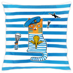 Кот ВДВ, парашют и самолет