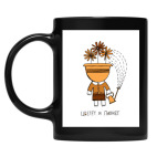 Кружка цветная UV-DTF