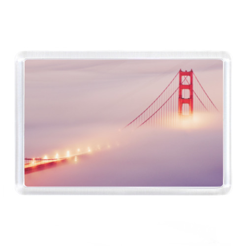 Магнит с принтом Cан Франциско, США