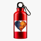 Металлическая бутылка 400 мл UV-DTF