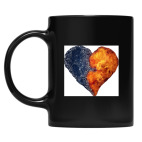 Кружка цветная UV-DTF