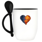 Кружка с ложкой