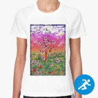 Женская спортивная футболка