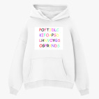 Толстовка худи оверсайз