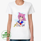 Женская футболка органик