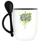 Кружка с ложкой