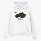 Толстовка худи оверсайз