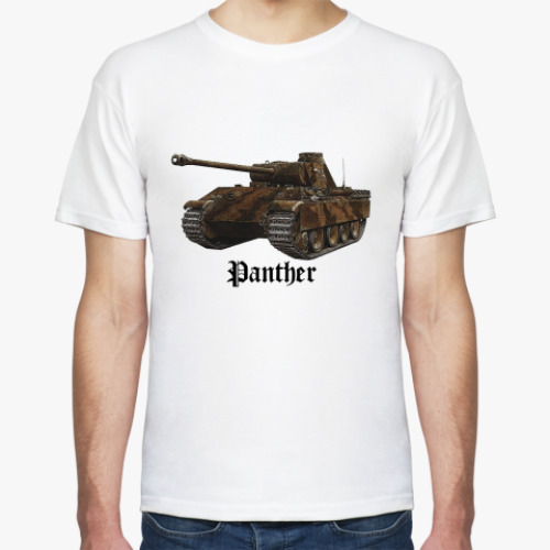 Футболка с принтом 'Panther'