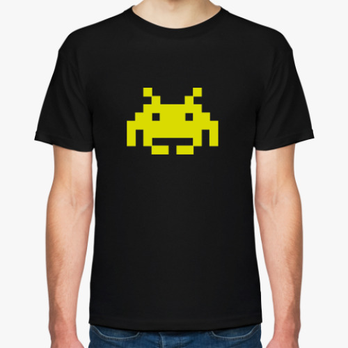 Футболка с принтом  space invaders