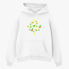 Толстовка худи оверсайз