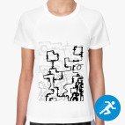 Женская спортивная футболка