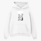 Толстовка худи оверсайз