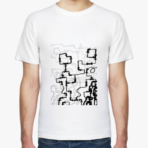 Футболка с принтом omfg