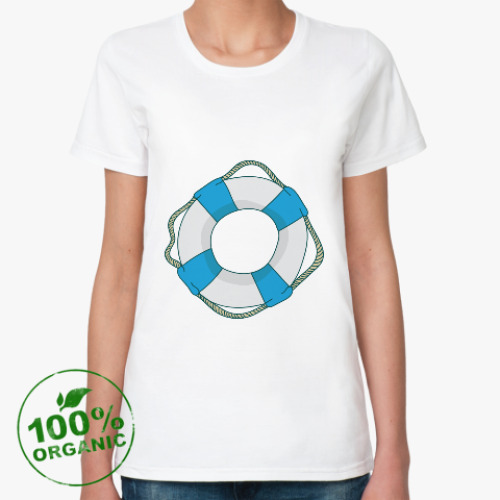 Женская футболка из органик-хлопка Ring buoy
