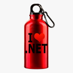 Металлическая бутылка 400 мл UV-DTF