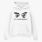 Толстовка худи оверсайз