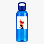 Прозрачная спортивная бутылка