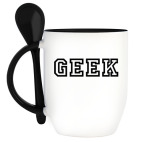 Кружка с ложкой