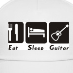 Кепк аeat sleep guitar