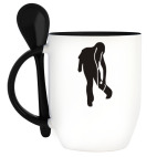 Кружка с ложкой