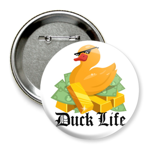 Значок 75мм Duck Life