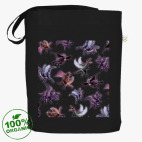 Динозавры, звезды, крылья, арт, искусство, рисунок