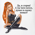 Да, я стерва!