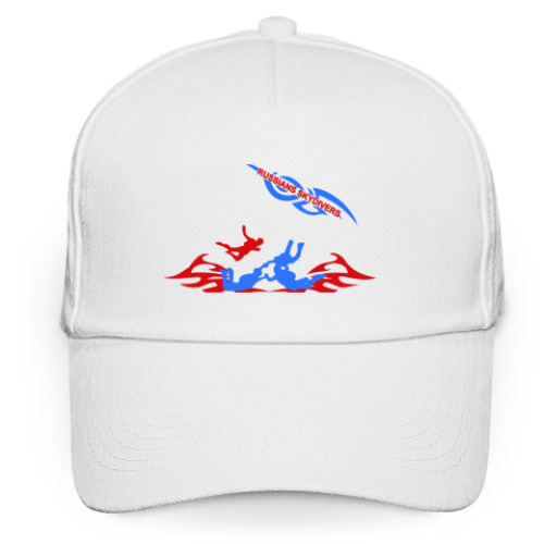 Кепка бейсболка с принтом RUSSIANS SKYDIVERS