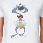 Кот с аквариумом