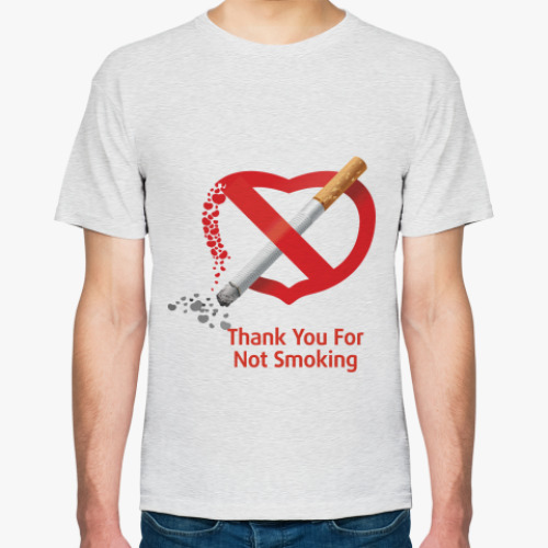 Футболка No smoking