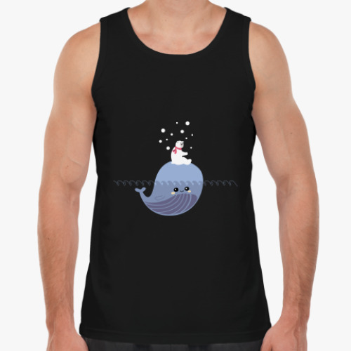 Майка с принтом Северный полюс