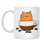 Кофейный кот