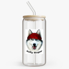 Банка с бамбуковой крышкой