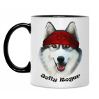 Кружка двухцветная