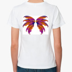 Женская футболка, белая