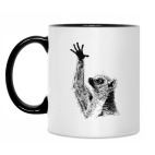 Кружка двухцветная