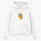 Толстовка худи оверсайз