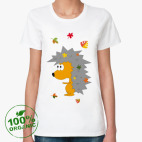 Женская футболка органик