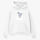 Толстовка худи оверсайз