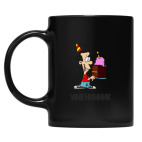 Кружка цветная UV-DTF