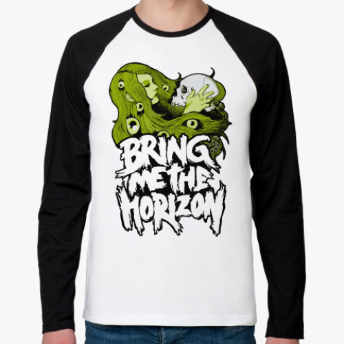 Футболка реглан с длинным рукавом Bring Me The Horizon
