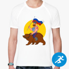 Мужская спортивная футболка