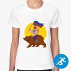 Женская спортивная футболка