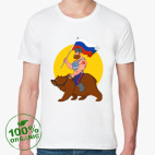 Мужская футболка органик